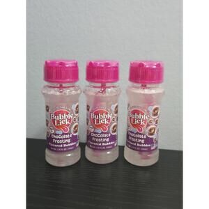 BUBBLELICK Lick-able Bubbles CHOCOLATE FROSTING 2.5oz NEW NIP Sealed